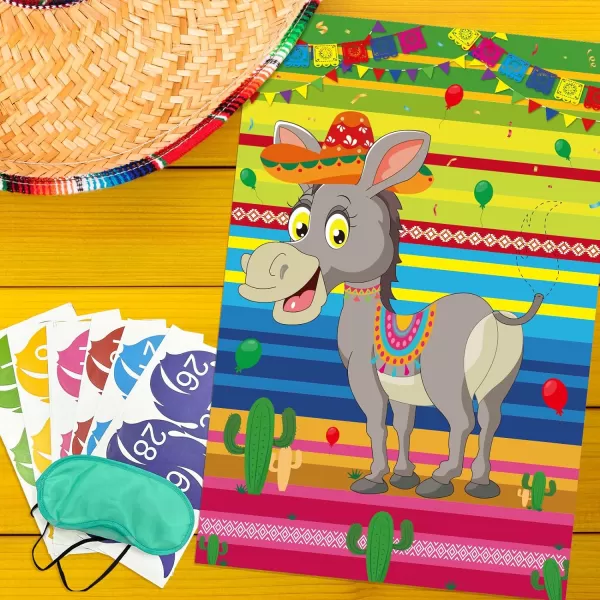 OurWarm Thanksgiving Party Games Kids Pin The Pilgrimage Hat on The Turkey Game Funny Fall Festival Games for Kids Thanksgiving Turkey Pin Game Turkey Party Supplies ActivitiesDonkey