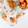 imageOurWarm Fall Table Runner Thanksgiving Pumpkins Eucalyptus Leaves Table Runners 13 x 72 Inch Harvest Table Runners Holiday Dining Room Kitchen Table Party Decorations