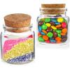 imageOurWarm 12 Pack Mini Jars with Lids 17OZ Small Glass Bottles with Cork Tag Label and Twine Versatile Small Glass Jars for Candy Potion Spice DIY Crafts Gift Birthday Wedding Party Decorations12pcs  50ml