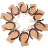 imageOurWarm 10PCS Gold Horseshoe Decor Wedding Favors with Black ampamp White Tags and Ribbon Stunning Horse Shoes Good Lucky Gifts for Wedding Birthday Kentucky Derby Party DecorationsBronze
