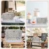 imageOurWarm Brown Wedding Card Box with Acrylic Window Wooden Gift Card Box for Wedding Reception Decorations Money Newly Named Box Wedding Decorations for Reception Party Birthday Rustic Wedding DecorSilver