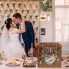 imageOurWarm Wooden Wedding Card Box with Slot ampamp Acrylic Window Brown Gift Card Box for Wedding Reception Decorations Money Gift Newly Named Box Wedding Decorations for Reception Party Birthday