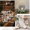 imageOurWarm 12Pcs Hexagon Centerpiece Table Decorations Wooden Table Centerpieces for Wedding 3 Size Honeycomb Wedding Centerpieces for Tables Geometric Lanterns for Wedding Table Home Room Wall Decor