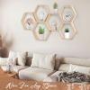 imageOurWarm 12Pcs Hexagon Centerpiece Table Decorations Wooden Table Centerpieces for Wedding 3 Size Honeycomb Wedding Centerpieces for Tables Geometric Lanterns for Wedding Table Home Room Wall Decor