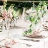 imageOurWarm 24 PCS 12 Inch Floral Hoop Centerpiece Table Decorations Metal Gold Centerpieces for Table with Acrylic Base Wedding Centerpiece Table Decorations Table Centerpieces for Wedding Party DecorSilver