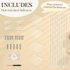 imageOurWarm Clear Acrylic Balloon Stand kit 315 Inch 4 pack Balloon Sticks with Base for Table Centerpiece Balloon Holder for Birthday Party Baby Shower Graduation Wedding Decor Balloons Not Included