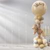 imageOurWarm Clear Acrylic Balloon Stand kit 315 Inch 4 pack Balloon Sticks with Base for Table Centerpiece Balloon Holder for Birthday Party Baby Shower Graduation Wedding Decor Balloons Not Included