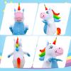 imageOurWarm Unicorn Inflatable Costume for Adult Funny Halloween Costume Blow Up Unicorn Costume for Men Women Adult Halloween Party Cosplay Costume Adult Size