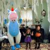 imageOurWarm Unicorn Inflatable Costume for Adult Funny Halloween Costume Blow Up Unicorn Costume for Men Women Adult Halloween Party Cosplay Costume Adult Size