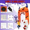 imageOurWarm 125FT Halloween Inflatable Archway Large Devil Pumpkin Arch Blow Up Halloween Yard Decorations with Builtin Blower ampamp LEDs Giant Halloween Inflatable for Lawn Garden Halloween Outdoor Decor