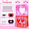 image7FT Inflatable Valentines Day Decorations Outdoor Valentine Heart Love Kissing Booth Decor Valentines Blow Up Yard Decorations with LED Lights for Garden Holiday Indoor Proposal Wedding Party