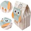 imageOurWarm 24pcs Woodland Party Favor Bags 3D Animals Candy Treat Gift Bags with Thank You Stickers for Kids Woodland Animals Theme Baby Shower Birthday Party Decorations Supplies 6 Styles