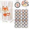 imageOurWarm 24pcs Woodland Party Favor Bags 3D Animals Candy Treat Gift Bags with Thank You Stickers for Kids Woodland Animals Theme Baby Shower Birthday Party Decorations Supplies 6 Styles