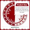 imageOurWarm Christmas Tree Skirt 48inch White Snowflake Fur Burlap Tree Skirt for Xmas Decor Festive Holiday Decorations Indoor OutdoorReindeer Pattern
