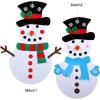 imageOurWarm DIY Felt Christmas Tree with Ornaments 3ft Felt Christmas Tree for Kids Xmas Gifts and Christmas Door Wall Hanging DecorWhite