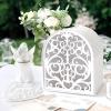 imageOurWarm Wedding Card Box for Wedding Reception Wooden Wedding Card Boxes with Window Brown Wedding Envelope Money Gift Card Box for Baby Shower Birthday Graduation Party Rustic Wedding DecorationsWhite
