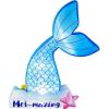 imageOurWarm 6FT Mermaid Tail Inflatable MerMazing Blow Up Mermaid Tail with Builtin Blower Perfect for Ocean Themed Birthday Wedding Indoor Outdoor Party Decorations