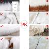 imageChristmas Tree Skirt 48 Inch White Faux Fur Christmas Tree Skirt Luxury Tree Skirts for Holiday Christmas Decorations