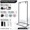 imageOurWarm Metal Wedding Sign Stand Adjustable Welcome to Our Wedding Sign Holder Heavy Duty Easel Stand for Sign WDesign Bundle ampamp Leather Sign Hanging Straps Seating Chart Stand Easel for DisplayBlack