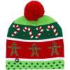 imageOurWarm 3 Pcs Light up St Patricks Day Hats for Women Green Beanie Hats for Men Winter Hat Lucky Irish hat Knit Cap