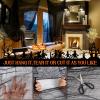 imageOurWarm 78512inch Black Halloween Creepy Cloth Large Scary Spooky Gauze Cloth Clearance for Indoor Outdoor Halloween Decorations Halloween Party Haunted House Windows Doorways Decor