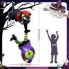 imageOurWarm 10 FT Halloween Inflatables Outdoor Decorations Alien Blow Up Yard Decorations with LED Lights UFO Inflatable Halloween Decorations for Outdoor Holiday Party Garden Lawn Decor8FT Halloween inflatable