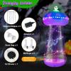 imageOurWarm 10 FT Halloween Inflatables Outdoor Decorations Alien Blow Up Yard Decorations with LED Lights UFO Inflatable Halloween Decorations for Outdoor Holiday Party Garden Lawn Decor10 FT Halloween inflatable