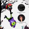 imageOurWarm 10 FT Halloween Inflatables Outdoor Decorations Alien Blow Up Yard Decorations with LED Lights UFO Inflatable Halloween Decorations for Outdoor Holiday Party Garden Lawn Decor8FT Halloween inflatable