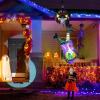 imageOurWarm 10 FT Halloween Inflatables Outdoor Decorations Alien Blow Up Yard Decorations with LED Lights UFO Inflatable Halloween Decorations for Outdoor Holiday Party Garden Lawn Decor8FT Halloween inflatable