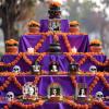 imageOurWarm 12 Day of the Dead Picture Frames for Dia De Los Muertos Altar Day of the Dead Ofrenda Altar Large Wood Photo Frame for Dia De Los Muertos Decorations Kit Mini Ofrenda Decorations
