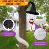 imageOurWarm 2 pcs Cute Halloween Inflatables Ghost for Trees 66FT Halloween Blow Ups Hanging Ghosts with Builtin LED Halloween Decor Tree Ghost for Halloween Party Indoor Outdoor Yard Porch Garden