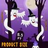 imageOurWarm 2 pcs Cute Halloween Inflatables Ghost for Trees 66FT Halloween Blow Ups Hanging Ghosts with Builtin LED Halloween Decor Tree Ghost for Halloween Party Indoor Outdoor Yard Porch Garden