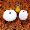 imageOurWarm 2Pcs Halloween Tablecloth Spider Web Halloween Table Cloth Purple Black Lace Tablecloths Rectangular for Halloween Table Decorations Scary Gothic Party Kitchen Decor 60 x 84 InchBlackorange