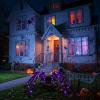 imageOurWarm 5 FT Giant Spider Halloween Decorations Outdoor Scary Large Halloween Spider Decor with 30 LED Purple Lights Light up Spider for Outside Indoor Party Haunted House Props Lawn Yard Decor