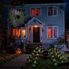 imageOurWarm 5FT Giant Spider Halloween Decorations Outdoor Halloween Spider Decorations with 8 Types of Mode Lights Light up Spider for Outside Indoor Haunted House Porch Lawn Wall Party Yard Decor