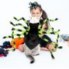 imageOurWarm Dog Halloween Costumes for Pet 64 LED Furry Large Dog Spider Costume Funny Pet Costumes for Medium Big Dogs Halloween Party Decor Puppy Pets Outfits Cosplay