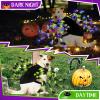 imageOurWarm Dog Halloween Costumes for Pet 64 LED Furry Large Dog Spider Costume Funny Pet Costumes for Medium Big Dogs Halloween Party Decor Puppy Pets Outfits Cosplay