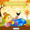 imageOurWarm 10 FT Fall Inflatables Outdoor Decorations Lounging Scarecrow Thanksgiving Inflatables with Raven Fall Blow up Yard Decorations with LED Lights for Autumn Harvest Fall Decorations Outdoor