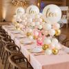 imageOurWarm 10 Pack 315 Inch Balloon Stands for Table Clear Acrylic Balloon Sticks with Base for Table Centerpieces Balloons Stand Kit for Birthday Party Baby ampamp Bridal Shower Graduation Wedding Decor10 Pack