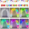 imageOurWarm Balloon Arch Kit with LED Lights 935FT ampamp 6FT Free Bending Half Balloon Arch Stand with Base Gold Backdrop Stand for Wedding Birthday Party Baby Shower Yard Lawn Graduation Decorations935FT  6FT Lighted Balloon Arch Kit