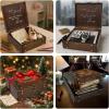 imageOurWarm Wooden Wedding Keepsake Box Mr Mrs Memory Box with Lids Wedding Engagement Gift Decorative Storage Boxes for Couples Newlyweds Bridal Shower VintageInspired Chasing for Special Memories