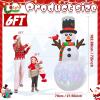 imageOurWarm 16FT Christmas Inflatable Outdoor Decoration Giant Sitting Gingerbread Inflatable Christmas Blow up Yard Decorations with LED Lights Gingerbread Outdoor Christmas Decorations Roof Yard Lawn6FT Christmas Inflatable