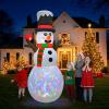 imageOurWarm 16FT Christmas Inflatable Outdoor Decoration Giant Sitting Gingerbread Inflatable Christmas Blow up Yard Decorations with LED Lights Gingerbread Outdoor Christmas Decorations Roof Yard Lawn6FT Christmas Inflatable