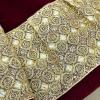 imageOurWarm 48in Luxury Velvet Christmas Tree Skirt for 575 Ft Tree Royal Blue Large Fur Plush Xmas Tree Skirts with Gold Glitter and Bow Classic Vintage Christmas Tree Decorations for New Year HomeRed