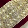 imageOurWarm 48in Luxury Velvet Christmas Tree Skirt for 575 Ft Tree Royal Blue Large Fur Plush Xmas Tree Skirts with Gold Glitter and Bow Classic Vintage Christmas Tree Decorations for New Year HomeRed