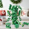 imageOurWarm Wooden Blocks Stacking Game Tumbling Tower and Balance Christmas Board Games Family Games for Kids and Adults Ages 6 Christmas Tree Wood Blocks Party Kid Games for Family