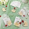 image:imageOurWarm Wedding Favors for Guests Bulk 100 Wood Heart Puzzle Keychains Wedding Souvenirs Gifts with Thank You Cards and Organza Bags Bridal Shower Party Favors for Guests