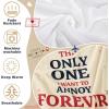 image:imageOurWarm Anniversary Couple Gifts for Women Soft Fleece Throw Blanket 50x60 in Birthday Wedding Romantic Gifts for Wife Husband Girlfriend Boyfriend I Love You Present Gift for Him Her