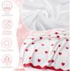 image:imageOurWarm Anniversary Couple Gifts for Women Soft Fleece Throw Blanket Snuggle Sac Heart Love Throw Blanket 50x60 in Birthday Wedding Romantic Gifts for Her Wife Girlfriend Husband Boyfriend Present