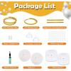 image:imageOurWarm Balloon Arch Kit with Balloon Pump Electric 82FT amp 5FT Gold Half Balloon Arch Stand with Base Free Bending Arch Frame Backdrop for Wedding Birthday Party Baby Shower Graduation DecorationGold Half Balloon Arch